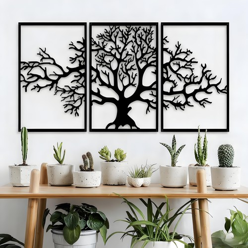 Large metal wall art sculpture - large,