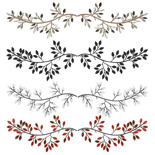 2pcs metal wall art tree - wall,