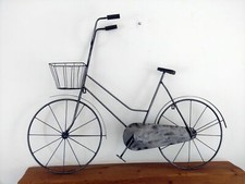 Ladies Retro Bicycle Wall Art