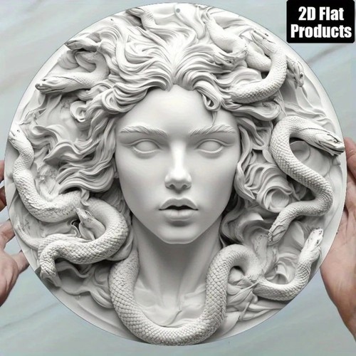 Medusa mythology metal wall - mythology,