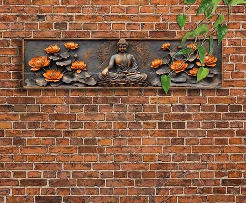 Buddha flower hindu 2d zen - buddha,