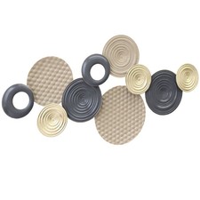 HOMCOM Metal Wall Art, Large