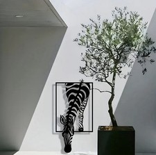 Elegant Minimalist Zebra Metal