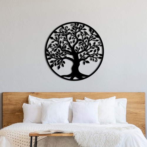 Tree life with birds - life, metal