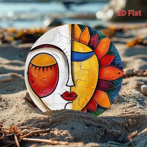 Abstract sun and moon metal - abstract,