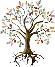 TREE OF LIFE METAL WALL ART