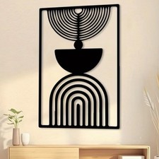 Modern Minimalist Metal Wall