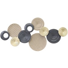 HOMCOM Metal Wall Art, Large